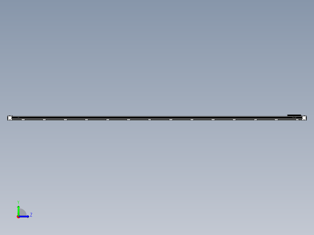 同步带滑台-欧规B8-L176-S5200-L-ZP40-D3-N5左视图