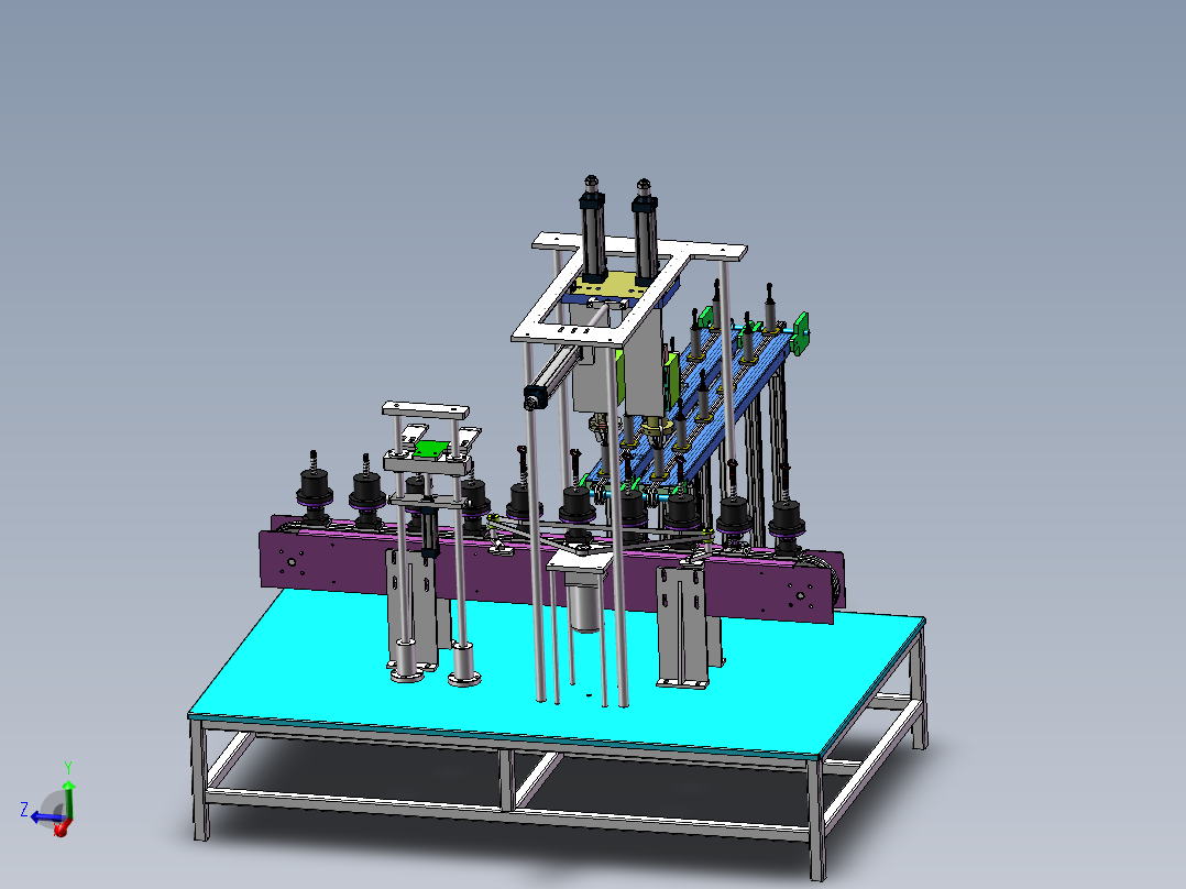 Q245-抛光机自动进给装置设计【三维SolidWorks】