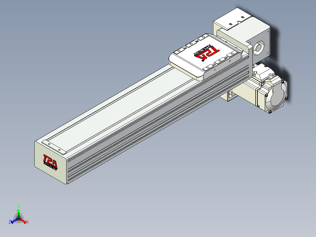 同步带全封闭直线模组TPA-HCB-85D-90-L300-RP-Y-P20-N3
