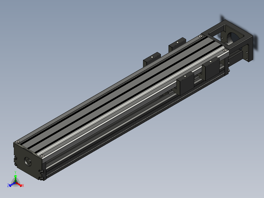 模组MK86-540S2-F0C正等轴测图