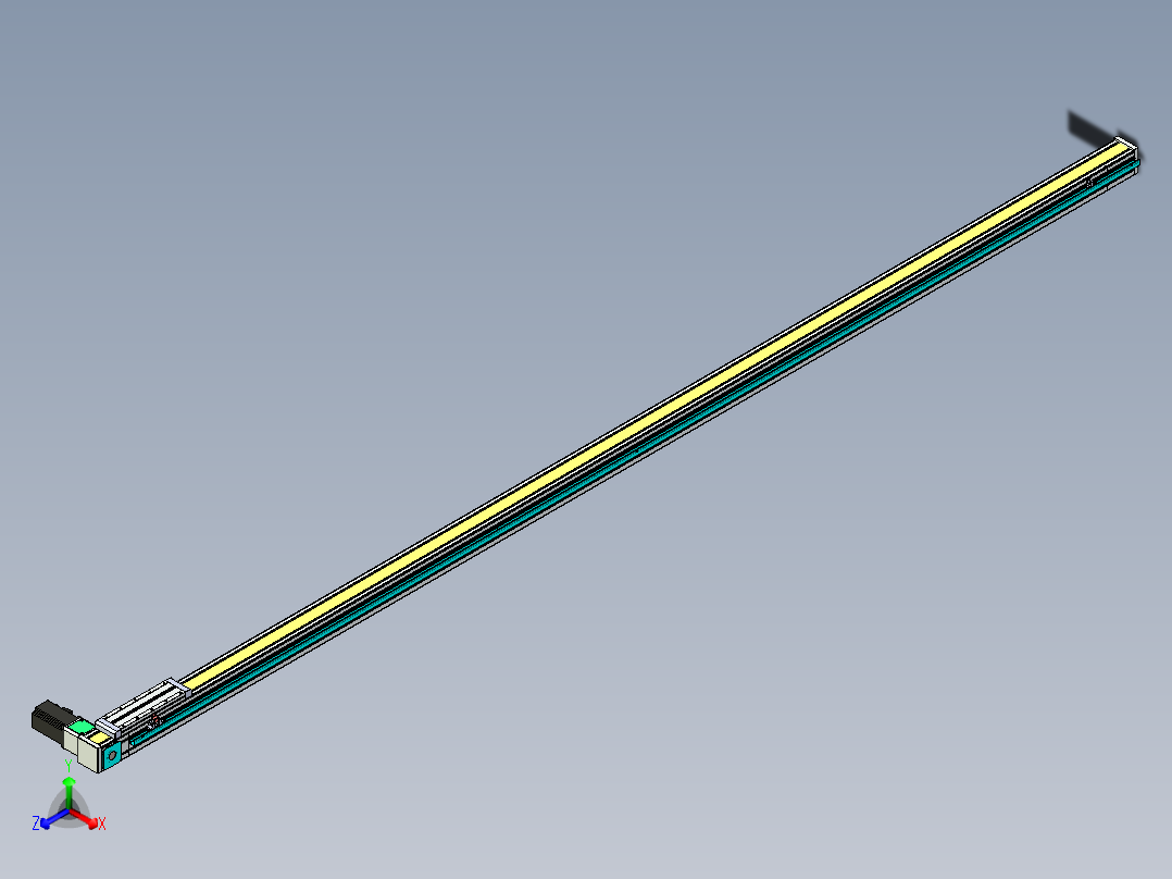 欧规系列-LB6-L130-C-S2900-BR-P40-D3正等轴测图