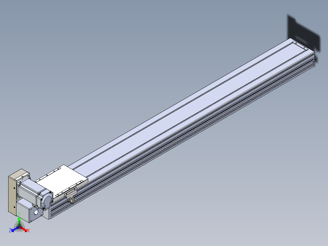 同步带全封闭直线模组TPA-HCB-120D-90-L1050-LU-C-P40-N3