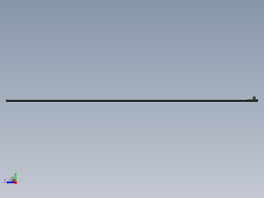 东锦齿条传动DH136G-L157-S7000-BU-T400W-C3(1)右视图