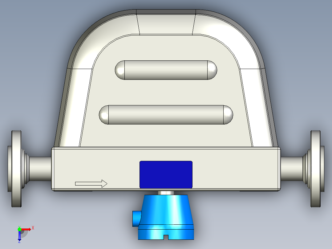 传感器 (2)俯视图