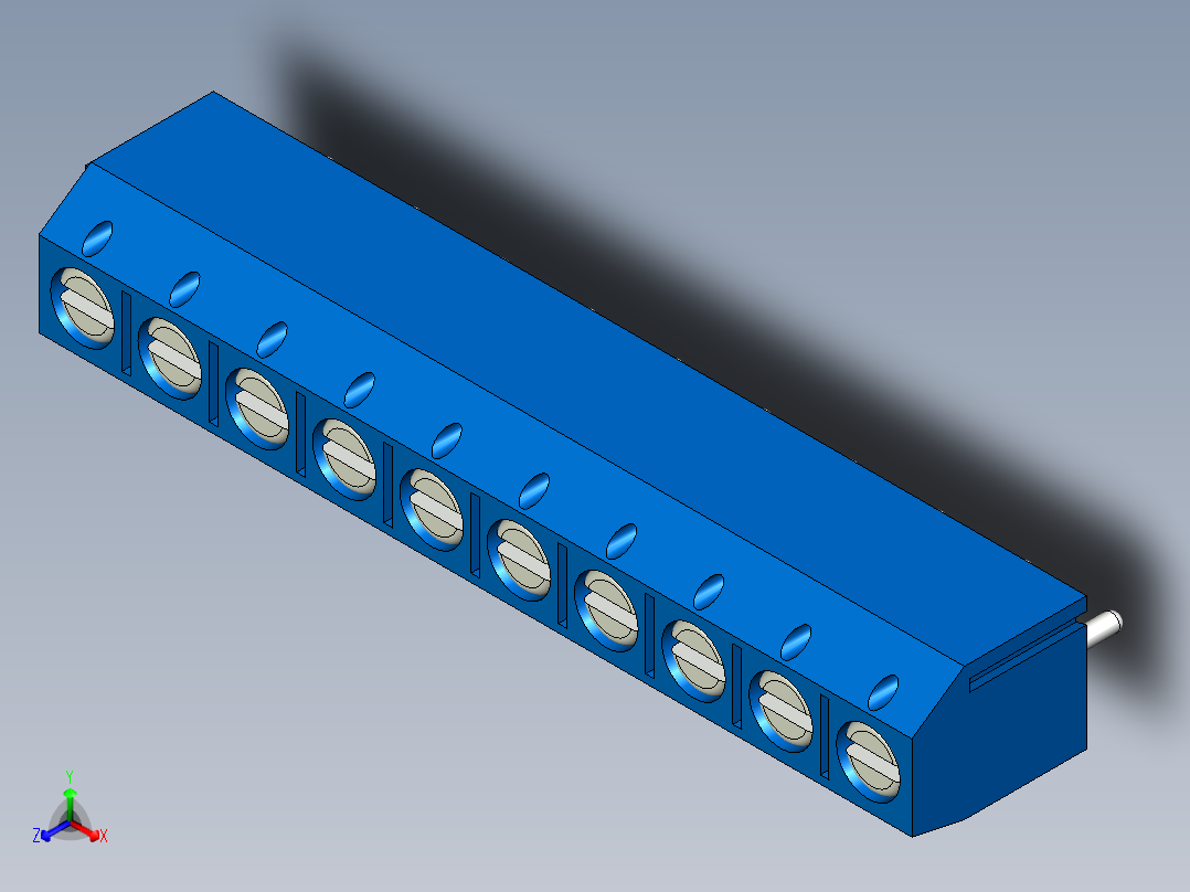 DG301-5.0-10正等轴测图