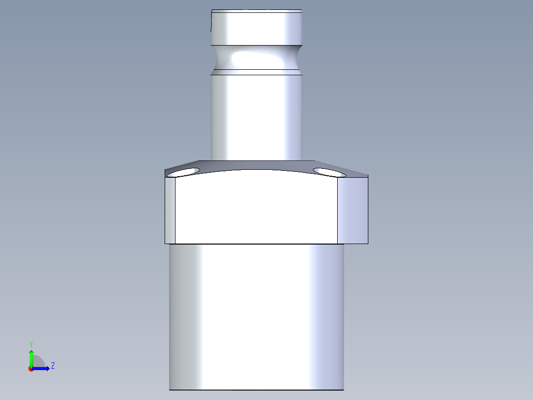 KOSMEKLG1050-SL-F多系列多零件图纸模型左视图