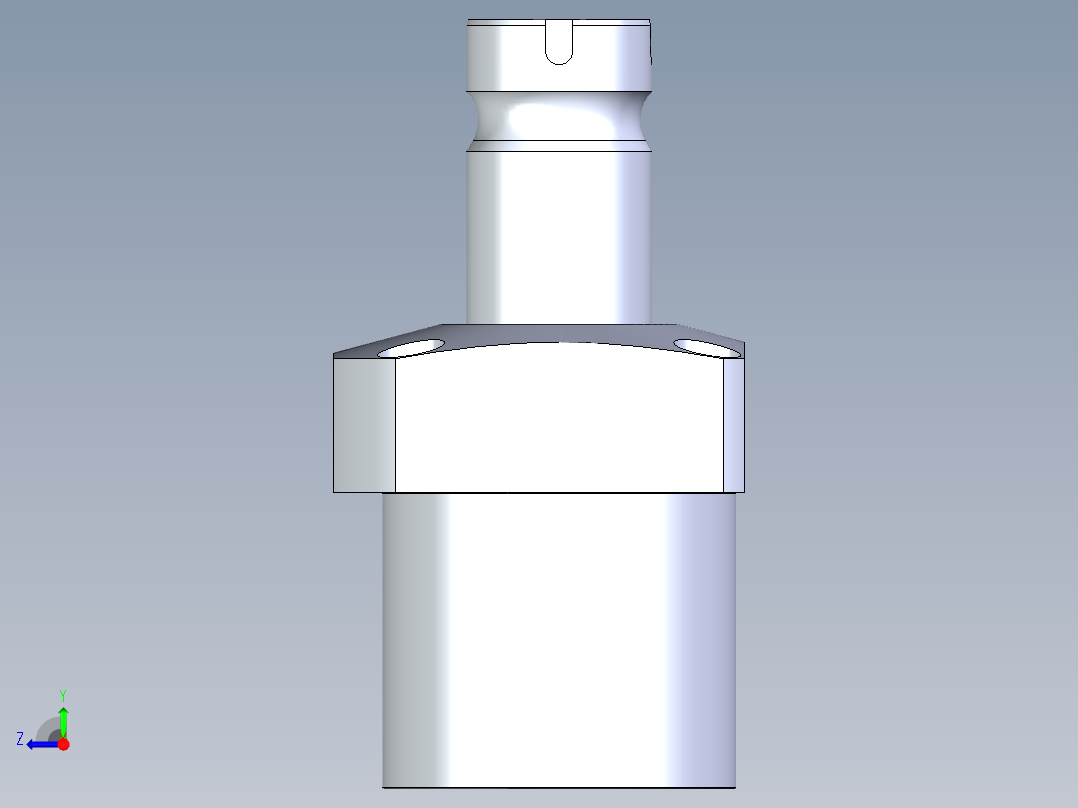 KOSMEKLG1050-SL-F多系列多零件图纸模型右视图