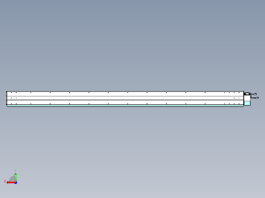 威洛博VBF同步带传动一般环境VBF14-L45-S2150-BLU-ZP40-C3后视图
