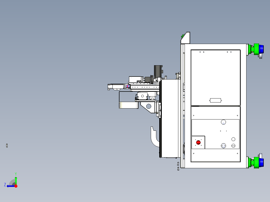 手机指纹模组组装设备_x_t右视图