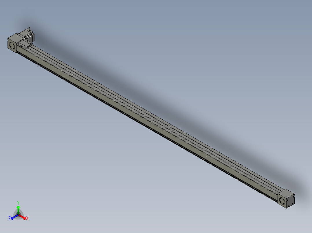 模组FBL80E2500-R正等轴测图