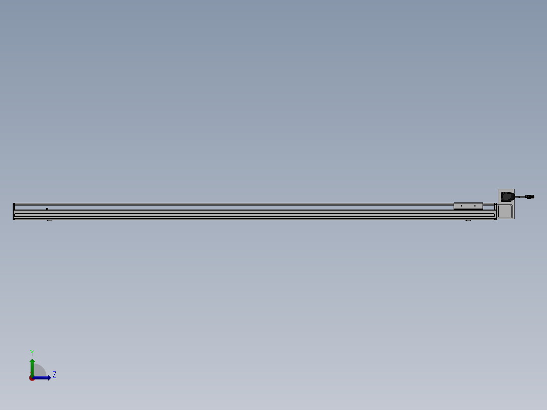 精密模组MT100-L78-1600-RU-M10-C4左视图