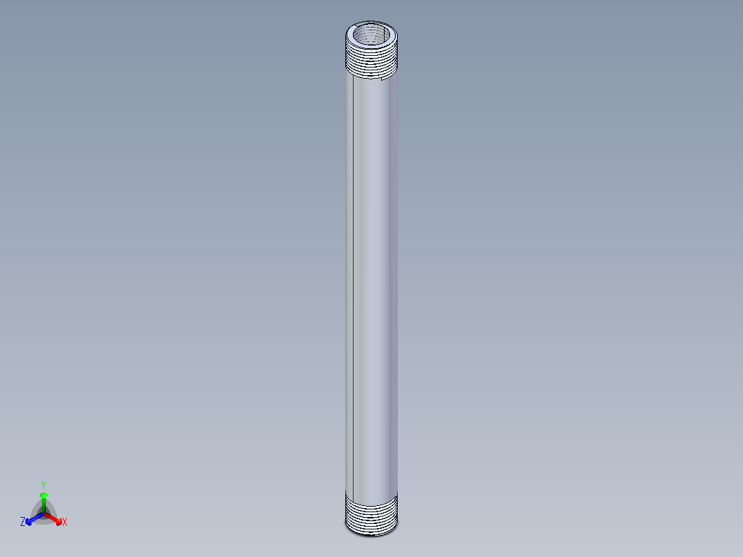 聚氯乙烯配件33-Sch80_Nipple_MPTxMPT_861-112_0.75in x 12in