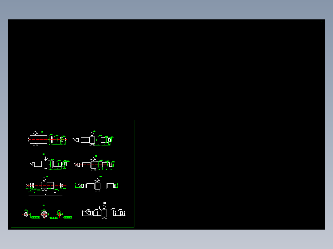 传动轴零件机械加工工艺规程及工艺装备夹具设计【含CAD图和全套卡片】