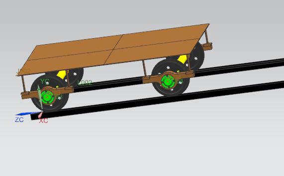 6T电动平车从动轮组设计【含三维UG和仿真+CAD图文档】