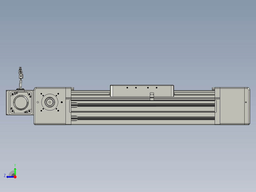 威洛博直线电机模组EB20-L224-S250-BR-ZP75-MS3-5K右视图