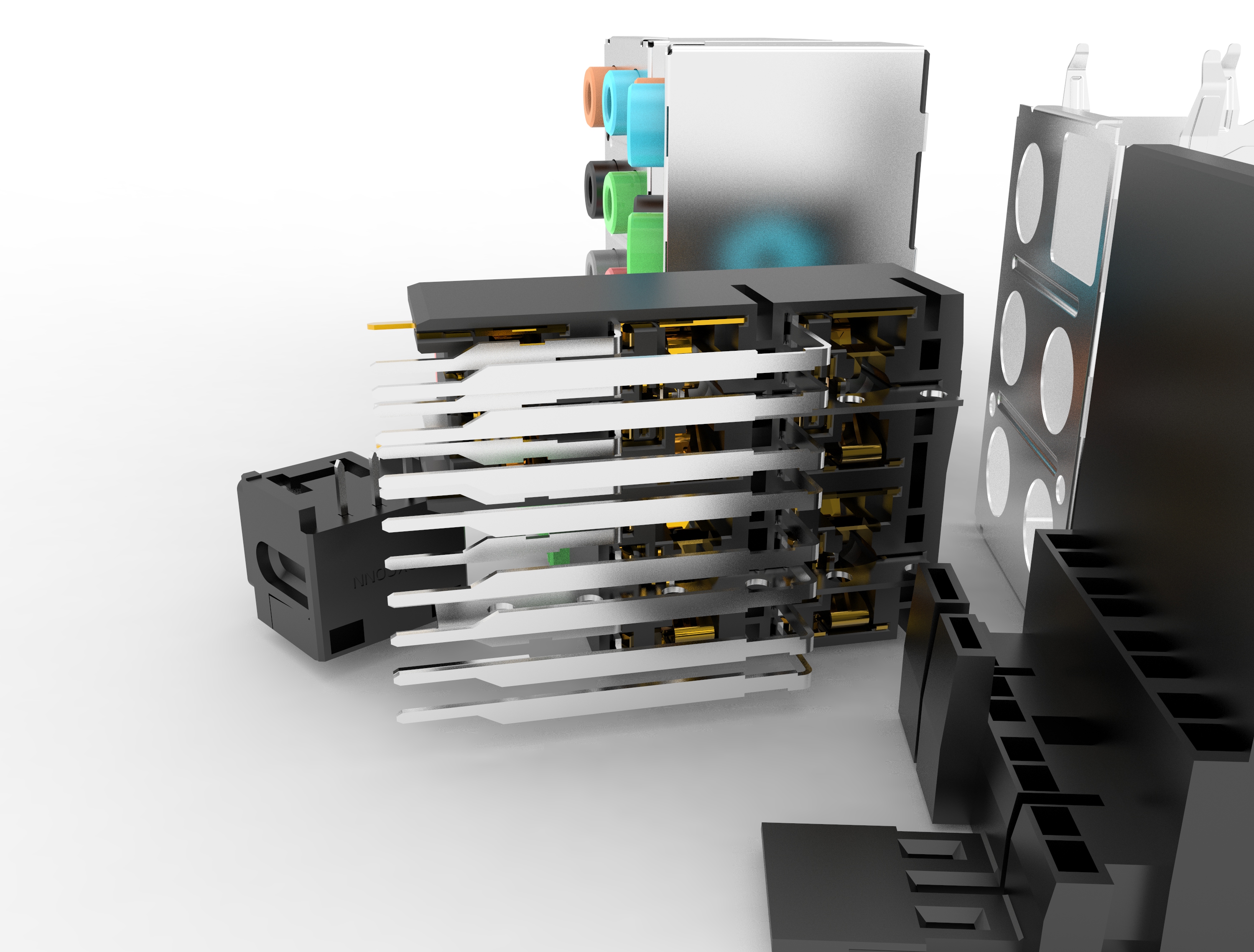 重建音频插孔-POF+音频连接器