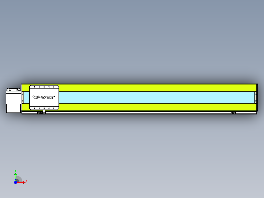 威洛博VBC同步带传动一无尘环境VBC17-L45-S1150-BLD-ZP75-C3前视图