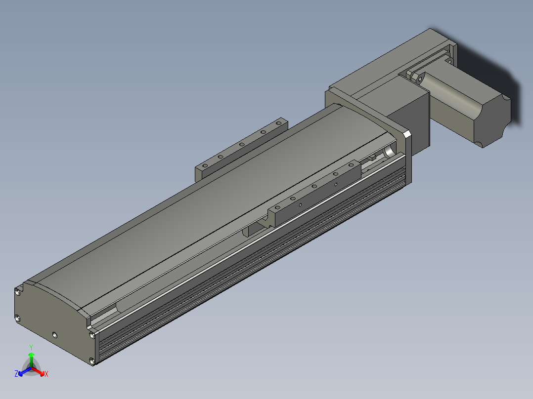 CCTL模组同步带-TL135B-BR-200正等轴测图