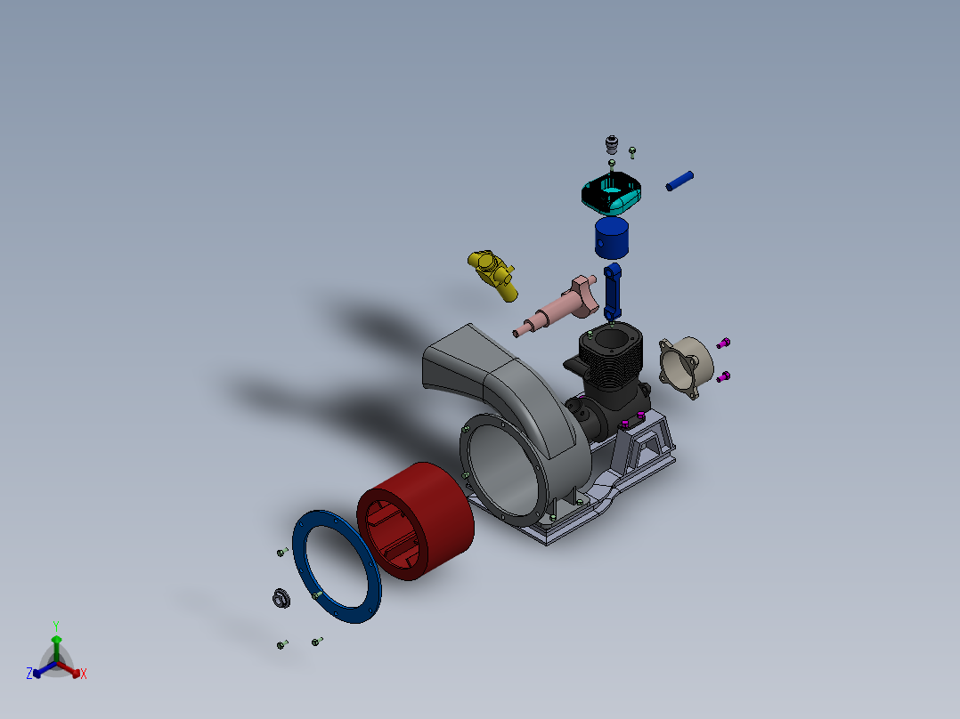 <span style='color: red'>发动机</span>鼓风机详情