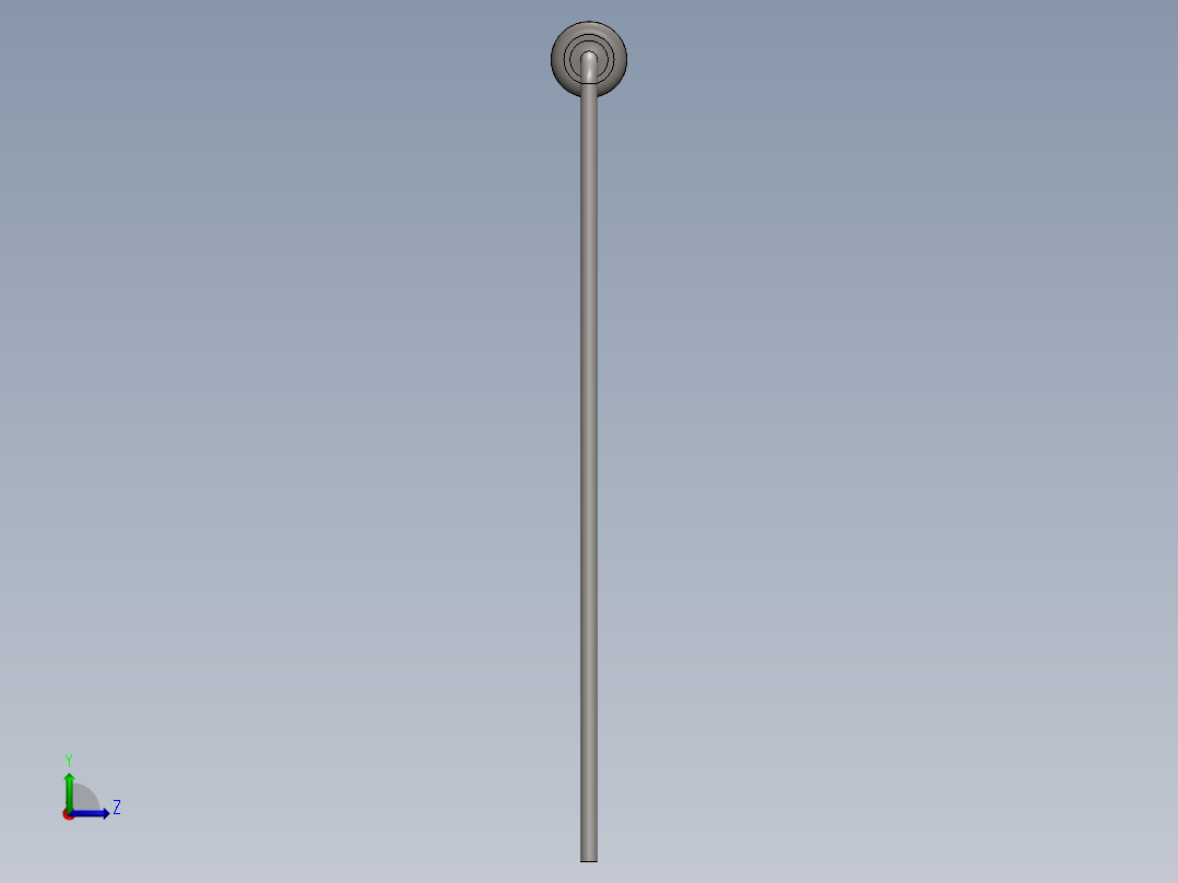 电容器 二极管 电阻器-Resistor 100K Ohm左视图