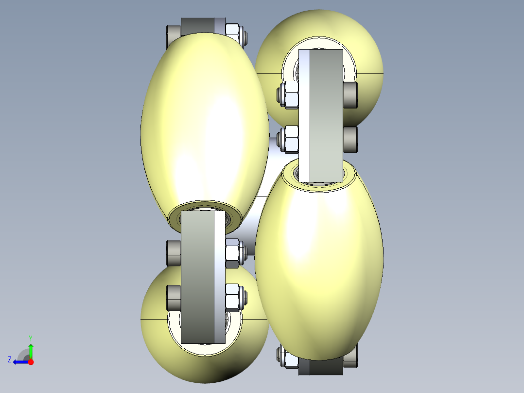 nexusrobot omni全向轮右视图