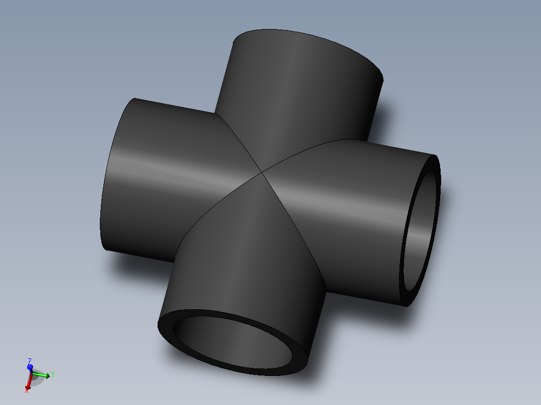 PVC管件-2in_PCV_cross