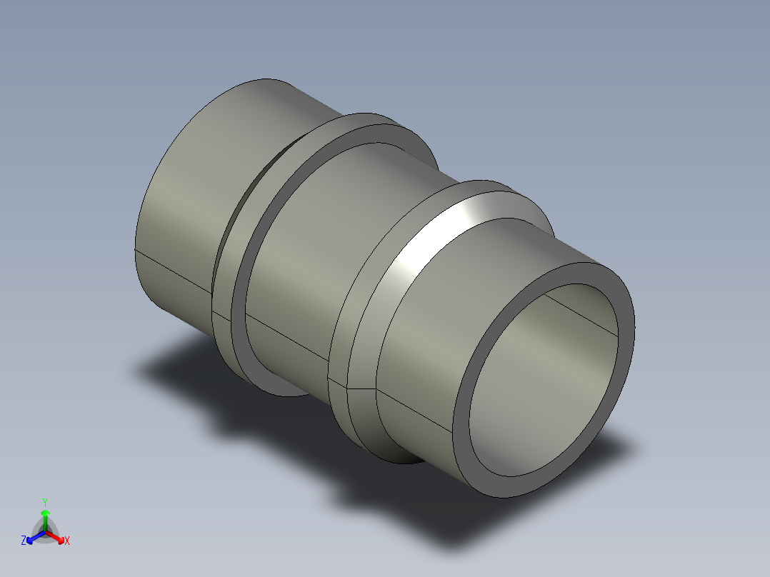 限位架正等轴测图