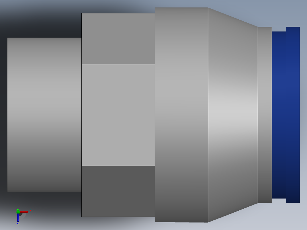 Ø12 x 3-8G - CONEXÃO RETA (C02251238)俯视图