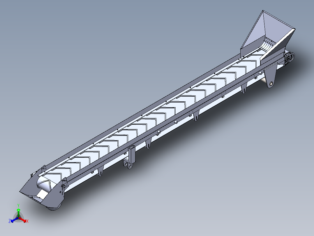 输送机正等轴测图
