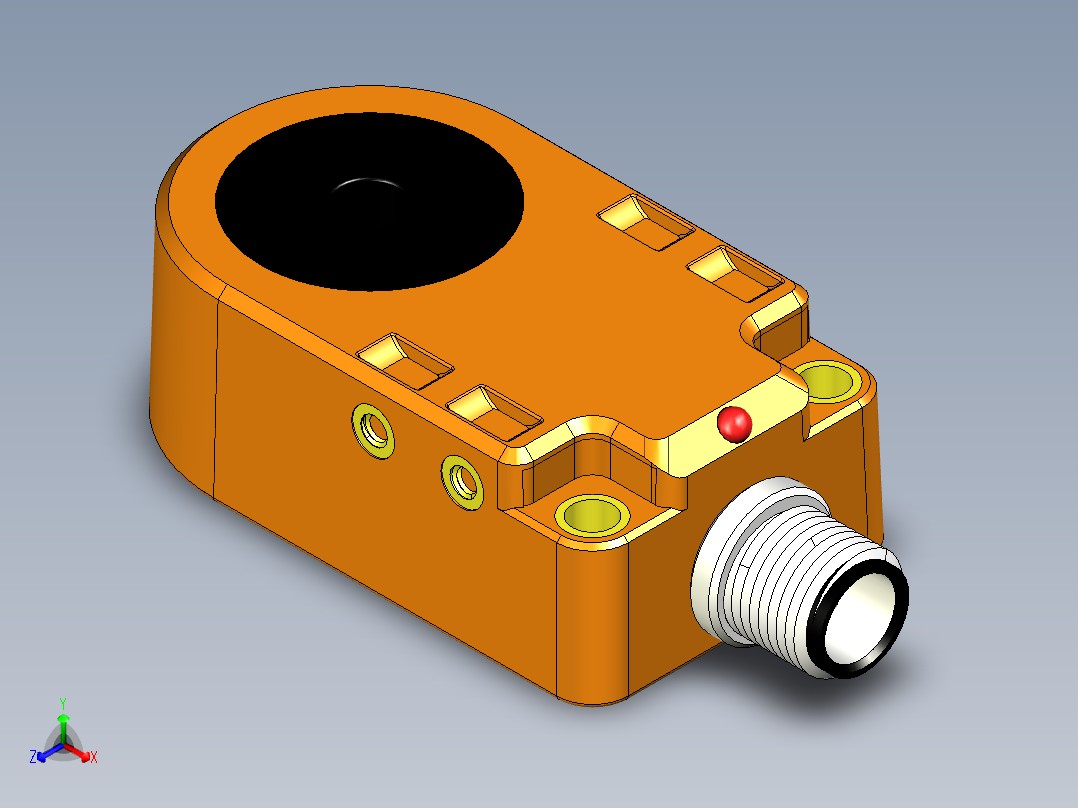 接近传感器PC06-C2正等轴测图