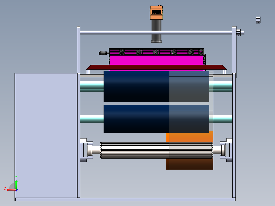 复卷薄膜检查机sw21可编辑后视图
