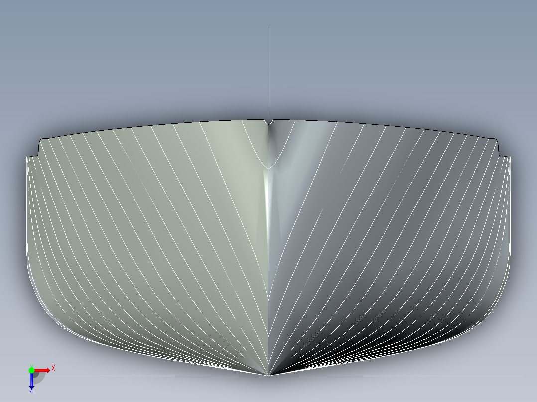 PROJEKT 1547船舶模型3D图纸 IGS格式正等轴测图