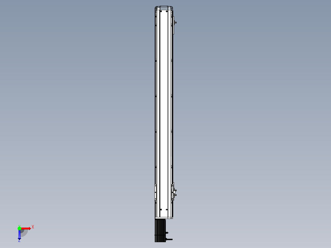 Toyo东佑达直线模组-ETH10-950-BC-200W+煞車俯视图