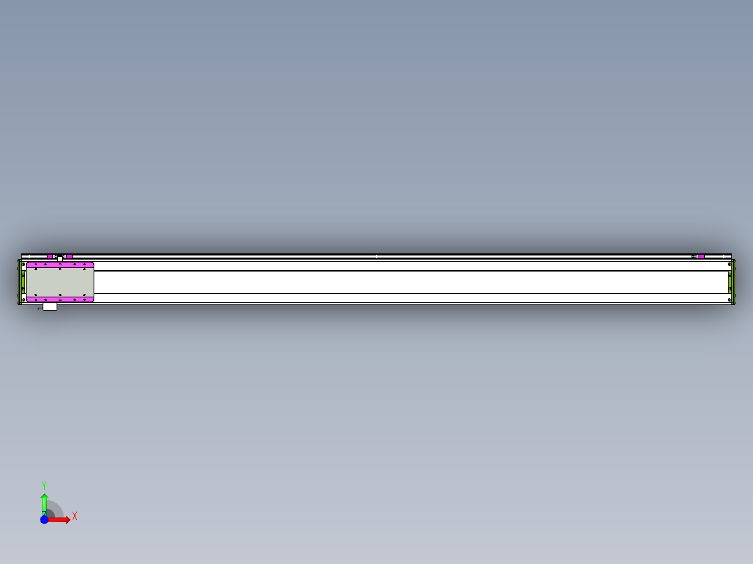 威洛博LC系列3d模型模组LC14S2Y-S1950前视图
