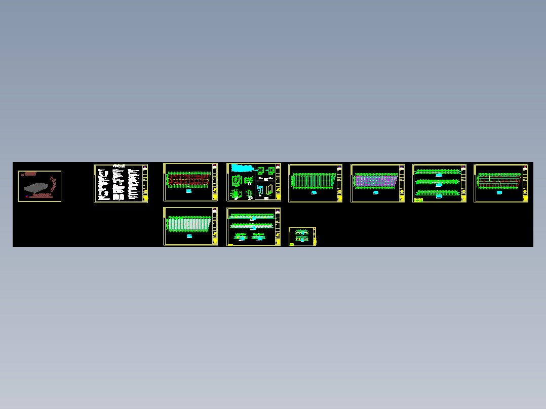 东升二厂48米跨度工程CAD