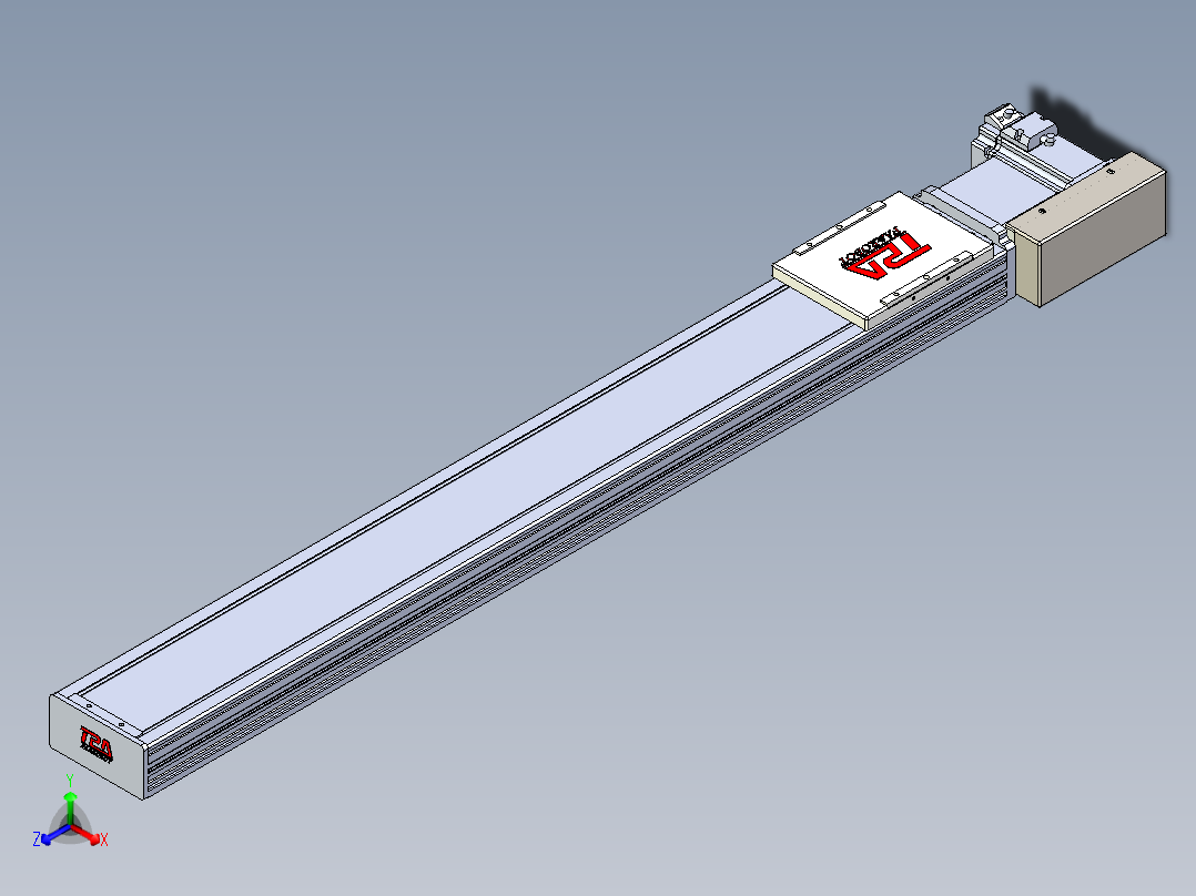 同步带全封闭直线模组TPA-HCB-110D-90-L800-ML-Y-P40-N3