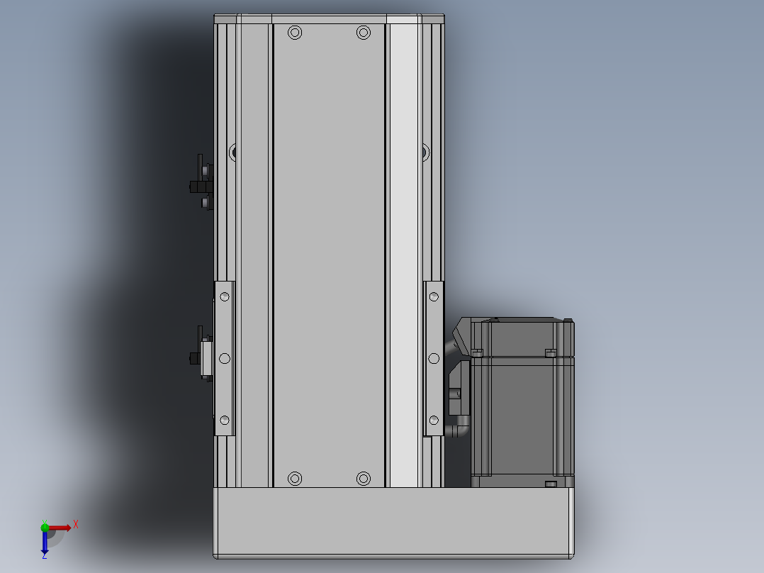 精密模组MY130-T10-100L-BL-P20B-C4-C俯视图