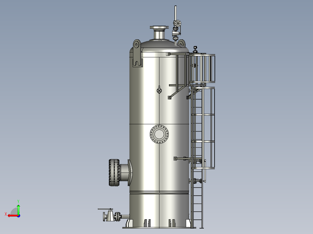 带内部除雾器的 KOD后视图