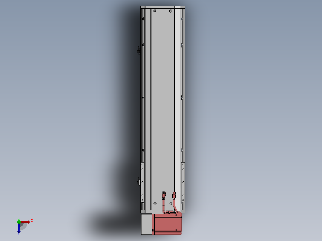 精密模组MT170-L125-500-LU-M75-C4俯视图
