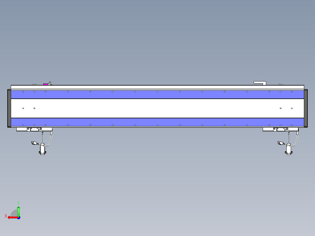 威洛博VL系列直线电机模组-2VL17E2-S900后视图