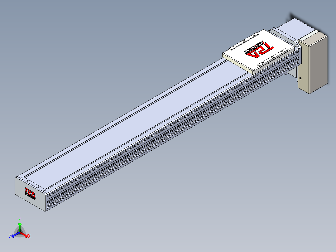 同步带全封闭直线模组TPA-HCB-110D-90-L700-LP-Y-P40-N3