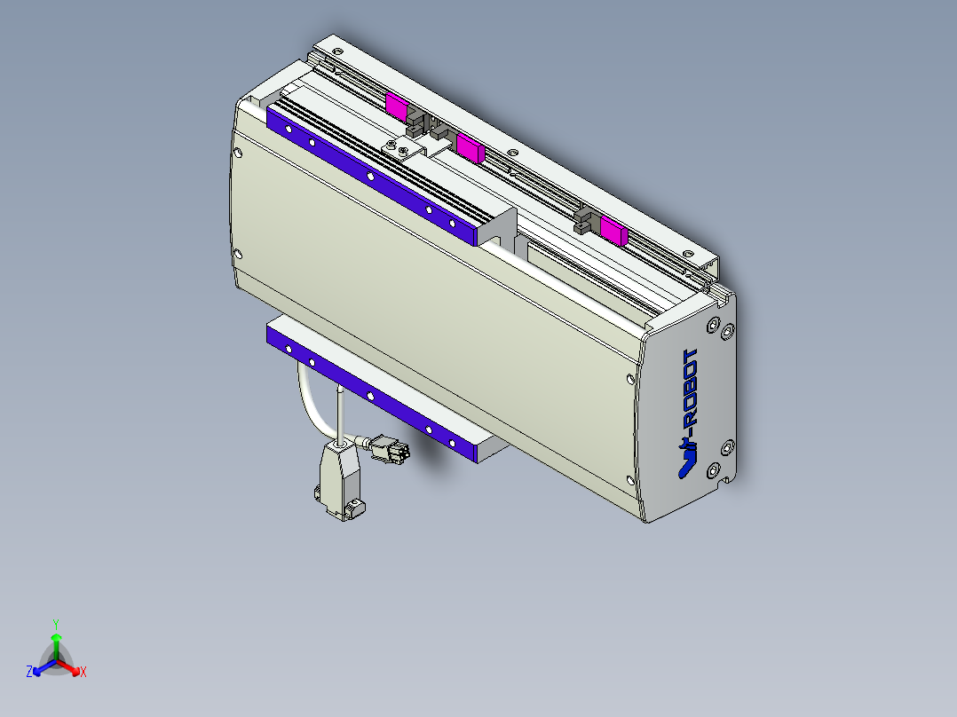 威洛博VL系列3d模型模组VL14S2Y-S100正等轴测图