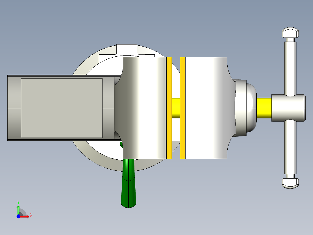 台钳 (61)前视图