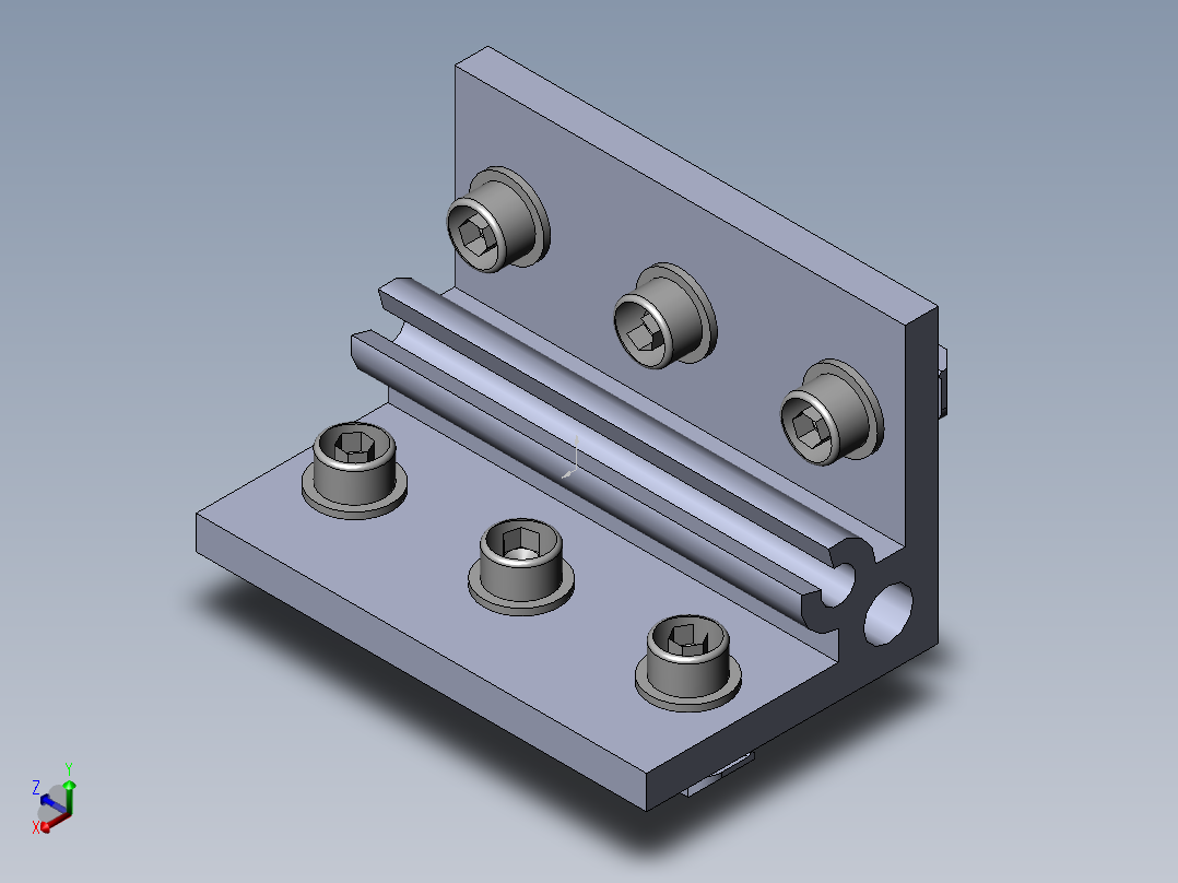 铝型材及其附件3.31.35.20.60.ST正等轴测图