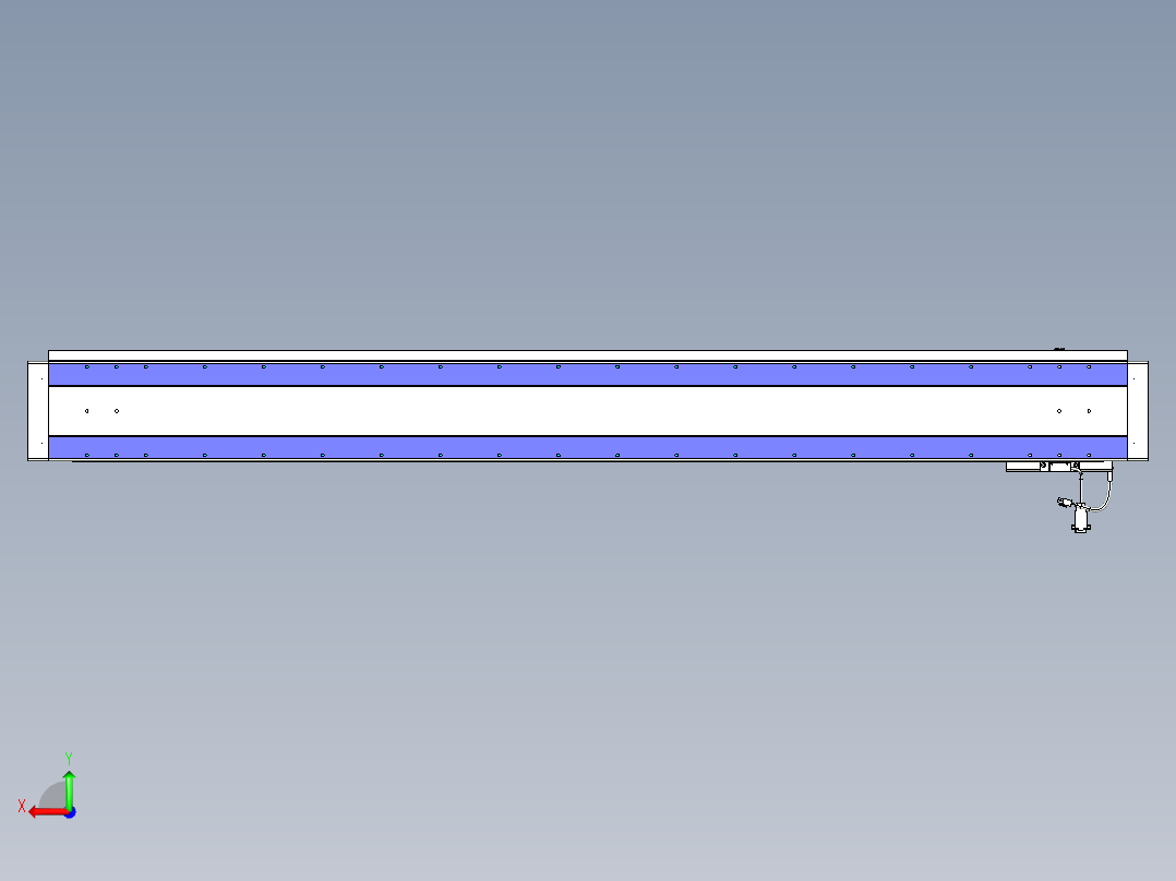 威洛博VL系列3d模型模组VL17E2Y-S1600后视图