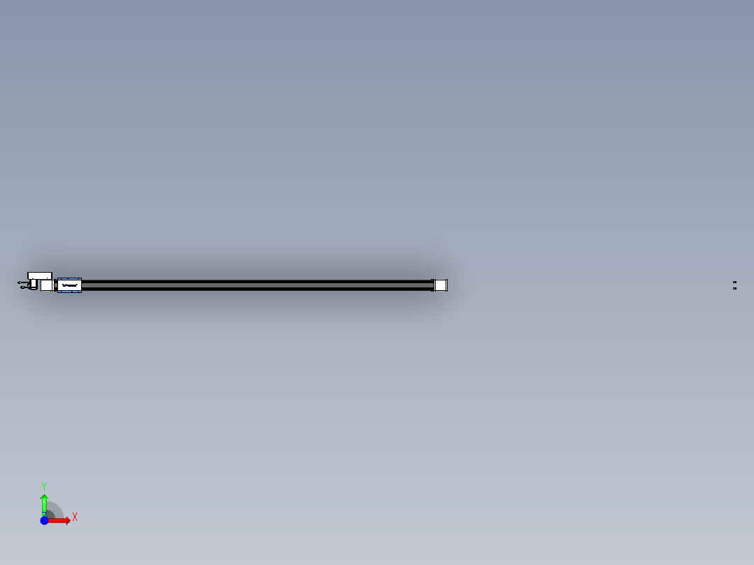 威洛博LB.GB同步带传动--欧规系列GB8-L96-S2650-BR-P40前视图