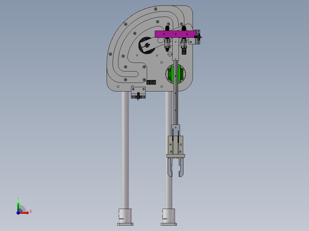 PPU直角机械手前视图