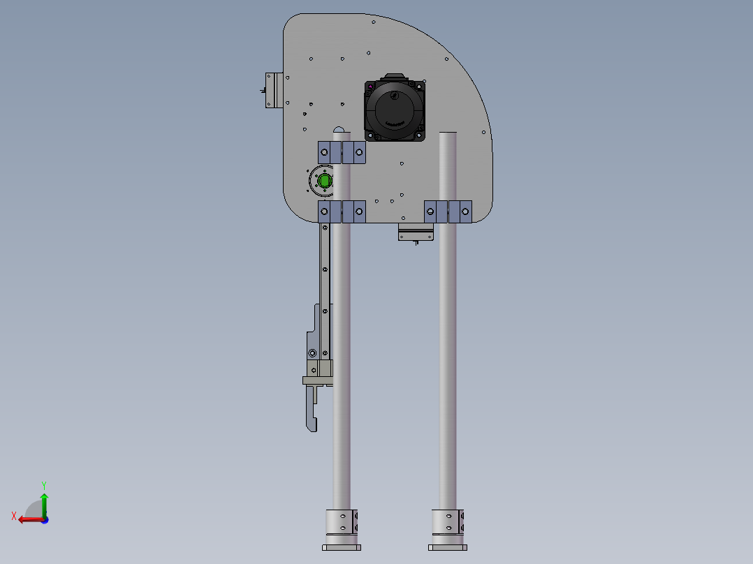 PPU直角机械手后视图