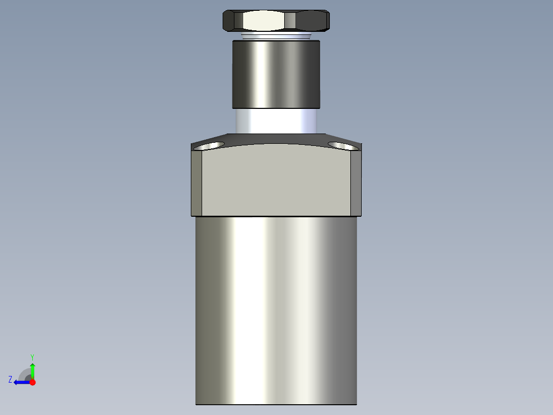 KOSMEKLHS0900-SR-Y45多系列多零件图纸模型右视图