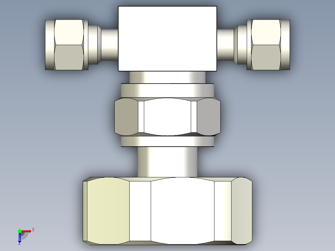 TKS高压手动隔膜阀俯视图